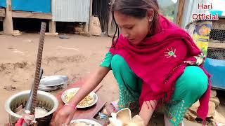 Naturally Peaceful And Beautiful Himalayan Mountain Village Life in Rainy Season |Rural Life Nepal