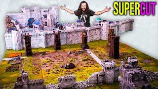 I Made a Gigantic LOTR Fantasy Diorama! [MINAS TIRITH SUPERCUT]