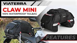 ViaTerra Claw Mini Waterproof Motorcycle Tailbag | Waterproof Tailbag | Feature Video |ViaTerra Gear