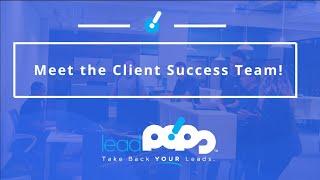 Meet the leadPops Client Success Team