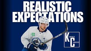 Canucks Realistic Expectations