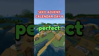 Perfect Survival Seed for Minecraft Bedrock!  #shorts