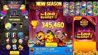 NEW SEASON/ NEW Game/ Rewards Season And NEW Season The Lava Lounge Match Masters