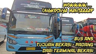 Bus ANS tujuan Padang Bukit Tinggi harga tiket dan jadwal keberangkatan  dari Terminal Bekasi
