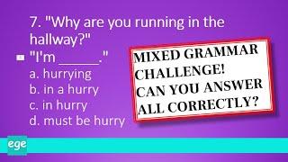 English Grammar Exercises #16 | Mixed Grammar