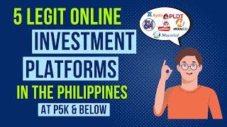 5 Legit Online Investment Platforms in the Philippines