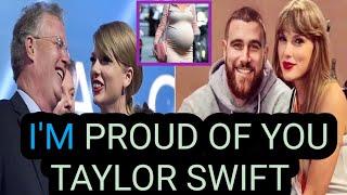 Taylor swift dad expresses joy and congratulations pregnant taylor swift who will soon become moml