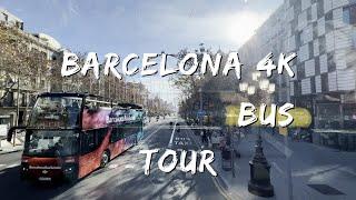 Barcelona Official Bus Tour - 4K 60fps