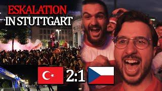 Türkei 2 : 1 Tschechien | LIVE vom STUTTGARTER SCHLOSSPLATZ | ACHTELFINALE WIR KOMMEN