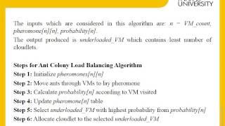 Optimized Algorithms for VM Load Balancing in Cloud Computing