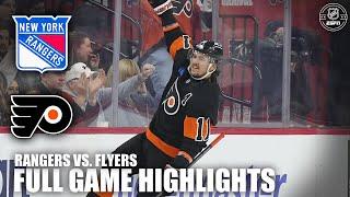 New York Rangers vs. Philadelphia Flyers | Full Game Highlights | ESPN NHL