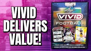 INSANELY STACKED AUTO CHECKLIST!  | 2024 Leaf Vivid Football Two Box Review