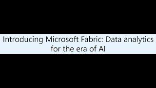 Microsoft Fabric & a BI migration tool from Avanade