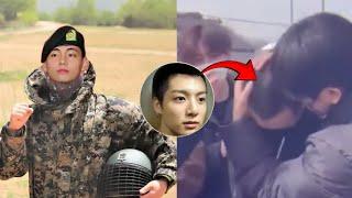 2 hours ago BTS V and Jungkook's touching moment at the military gate!