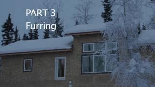 Cold Climate Building Techniques & Concepts: furring in an outside wall