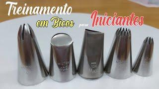 TREINAMENTO EM BICOS PARA INICIANTES / BICO 1M / BICO 402 / BICO 4B / BICO 20 / BICO 124 /PARIS CAKE