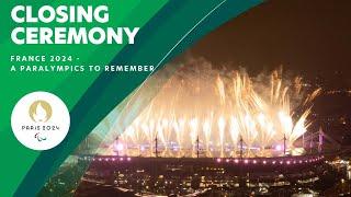 The Closing Montage of The Paris 2024 Paralympics Closing Ceremony  | Paris 2024 Paralympic Games