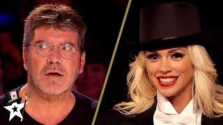 TOP Six Female Magician Auditions on Britain's Got Talent!