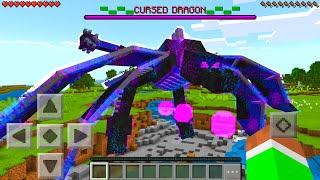 Minecraft PE : CURSED DRAGON MOD in Minecraft Pocket Edition