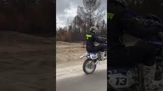 Yamaha WR450f Wheelie