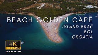 Beach Golden Cape//Bol//Island Brač - Zlatni rat//Croatia//Hrvatska//Kroatien