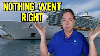 EVERYTHING GOES WRONG ON THIS CRUISE
