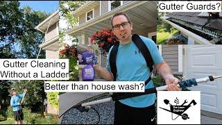 The Ultimate Exterior House/Gutter Wash Combo?  Super Clean and 18ft Pressure Washer Extension Want