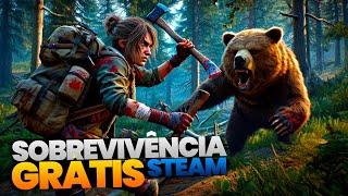 TOP 10 Melhores Jogos de SOBREVIVÊNCIA GRÁTIS da STEAM 2024!