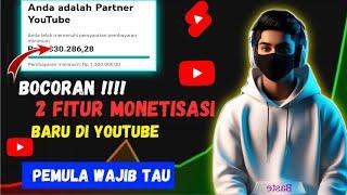 KABAR GEMBIRA ! 2 FITUR MONETISASI BARU DI YOUTUBE 2025 ! KREATOR PEMULA WAJIB TAU