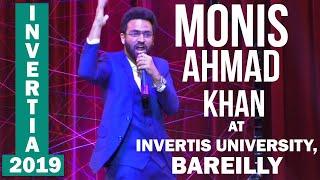 Monis Ahmad Khan at Invertis University Bareilly | Mr & Ms Invertia 2019 Judge | Invertis University