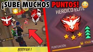 3 SECRETOS PARA SUBIR A HEROICO Y MAESTRO  ¡SIN PERDER PUNTOS! FREE FIRE