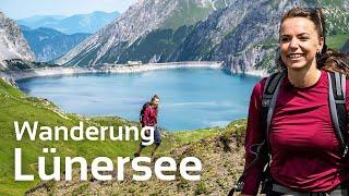 Traumhaft schöne Wanderung am Lünersee im Montafon in Vorarlberg