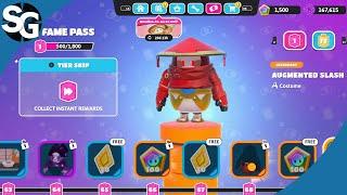 FALL GUYS Fame Pass 19: May '25 (Sakura Style Pass) & Noodles-To-Go Go Go!!! | Full Showcase