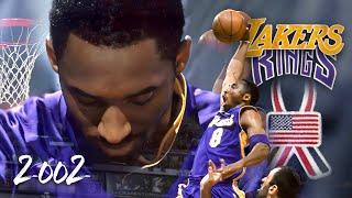 Kobe Bryant 2002 WCF, Lakers vs Kings Classic Playoff Matchup | Full Series Highlights