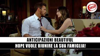 Beautiful Anticipazioni: Hope Vuole riunire La Sua famiglia!