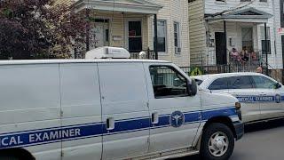 New York City Medical Examiner Office Arriving At An Crime Scene On Belmont Ave In The Bronx, NYC