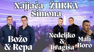 Najjača žurka - Božo i Repa , Nedeljko i Dragiša , Mali Boro ( SIMONA 08.11.2024 CEO KONCERT )