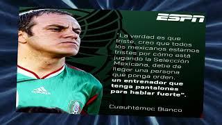 Cuauhtémoc Blanco hace fuerte crítica a la Selección Mexicana: "A nosotros si nos dolía perder"