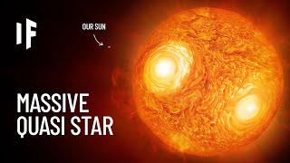 What If a Quasi-Star Entered Our Solar System?