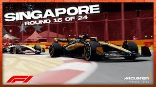 HIRING A NEW MECHANIC?? (F123 Career mode) | RND 16 / 24 @ Singapore