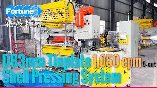 Basic Shell Lid Pressing system for making easy-open ends #易拉盖生产线 #SHELLSYSTEM #EOEMACHINERY