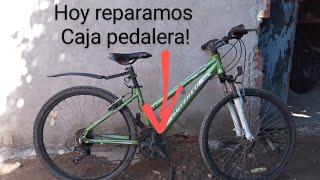 Hoy reparamos una caja pedalera de MTB