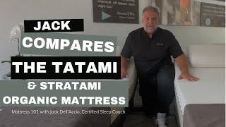 The Most Comfortable Organic Mattress : Jack Explains the Differences Between Tatami and Stratami