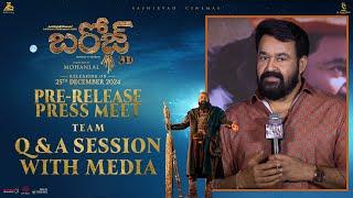 Hero Mohanlal Q&A Session With Media At Barroz 3D - (Telugu) Pre-Release Press Meet | YouWe Media