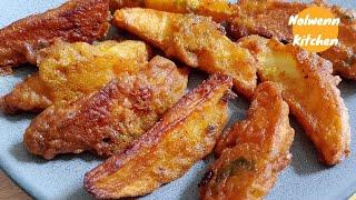 How To Make Peri Peri Potato Wedges | Crispy Potato Wedges | Nolwenn Kitchen