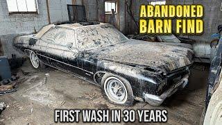 First Wash in 30 Years: Barn Find Centurion! | Car Detailing Restoration