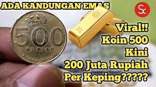 Lagi Viral !!! Koin 500 Rupiah Gambar Melati Mengandung Emas?, Laku Mahal ? ini Penjelasanya !