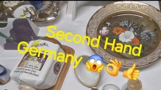 секонд-хенд Германия барахолка базар фарфор хрусталь антик винтаж Second Hand Germany