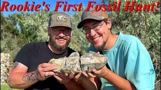 Ammonites, Baculites & a Surprise Monster Agate! Taking Rookie Rockhounding on his 1st Fossil Hunt!!