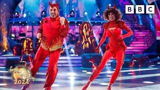 Wynne Evans and Katya Jones Salsa to Canned Heat by Jamiroquai  BBC Strictly 2024